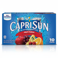 Capri Sun Fruit Punch Juice Pouches โข 10 x 6 fl oz