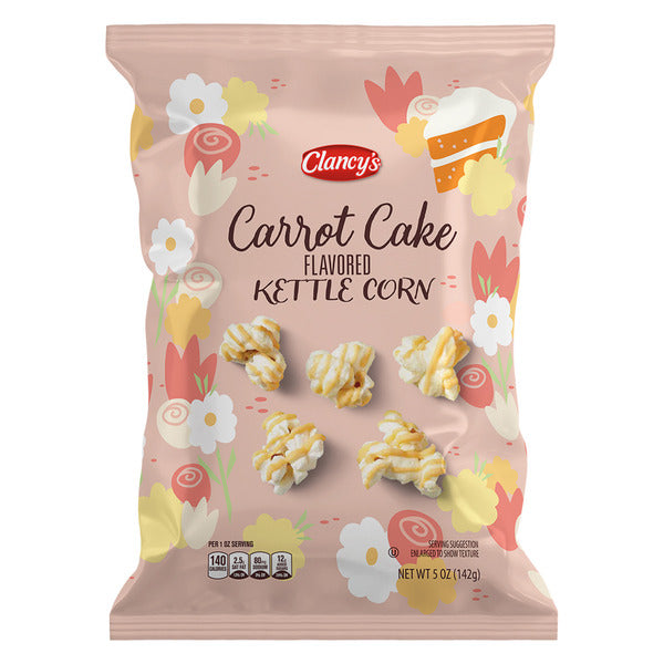 Clancy's Carrot Cake Kettle Corn 5 oz