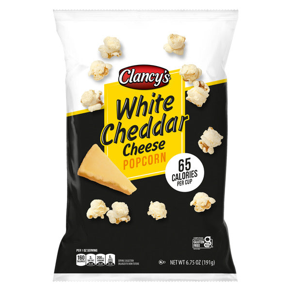 Clancy's White Cheddar Cheese Popcorn 6.75 oz