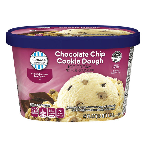 Sundae Shoppe Cookie Dough Ice Cream