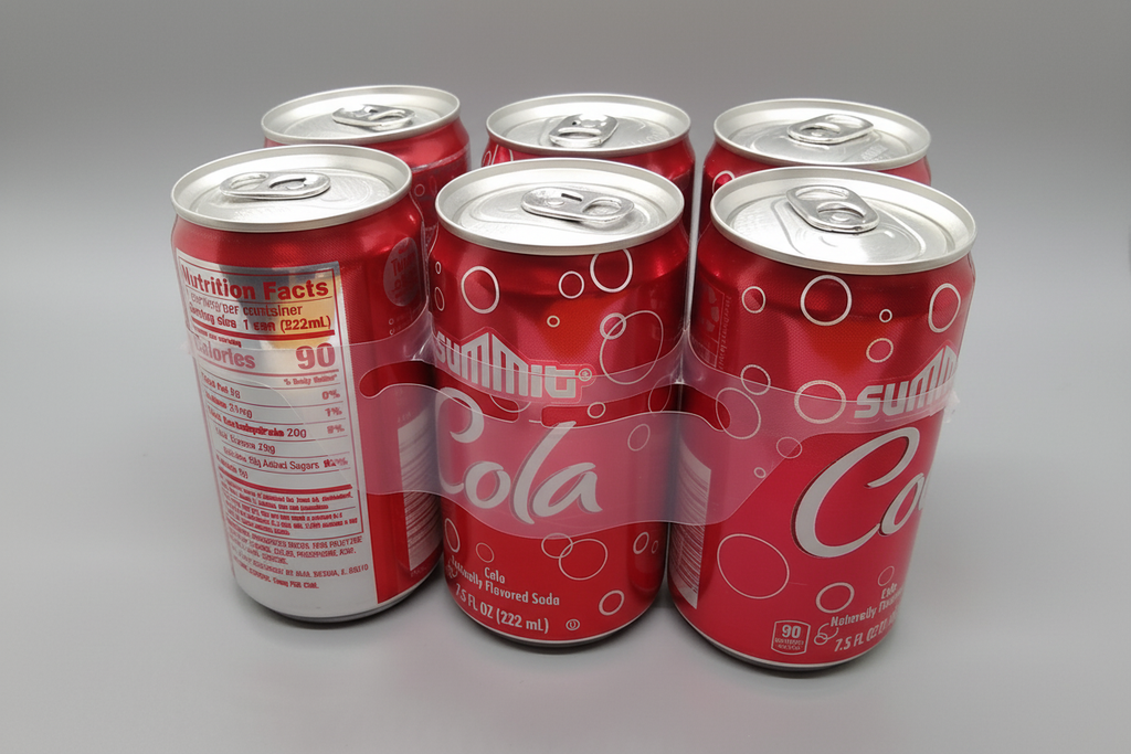 Summit Cola 6-pack of 7.5 fl oz cans naturally flavored soda