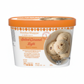 Sundae Shoppe Salted Caramel Light Ice Cream 48 fl oz tub with salty caramel swirl
