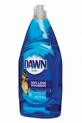Dawn Ultra Dishwashing Liquid Original Scent 28 fl oz 50% Less Scrubbing Baby Duckling