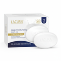 Lacura Deep Moisturizing Beauty Bar 2-pack 4 oz bars with 1/4 moisturizing cream