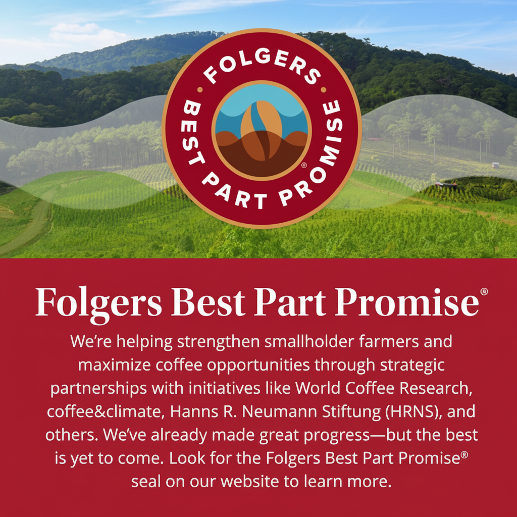 Folgers Best Part Promise – supporting smallholder coffee farmers