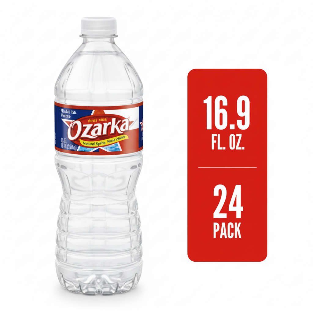 Ozarka Natural Spring Water single 16.9 fl oz bottle