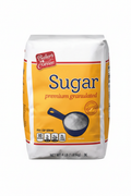 Baker's Corner Premium Granulated Sugar 4 lb Golden Yellow Bag Front