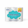 Willow Premium Soft & Strong Bath Tissue 12 Mega Rolls 2-Ply Septic Safe
