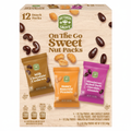 Southern Grove On The Go Sweet Nut Packs 12 Snack Packs - Milk Chocolate Cashews Honey Roasted Peanuts Himalayan Salted Dark Chocolate Almonds