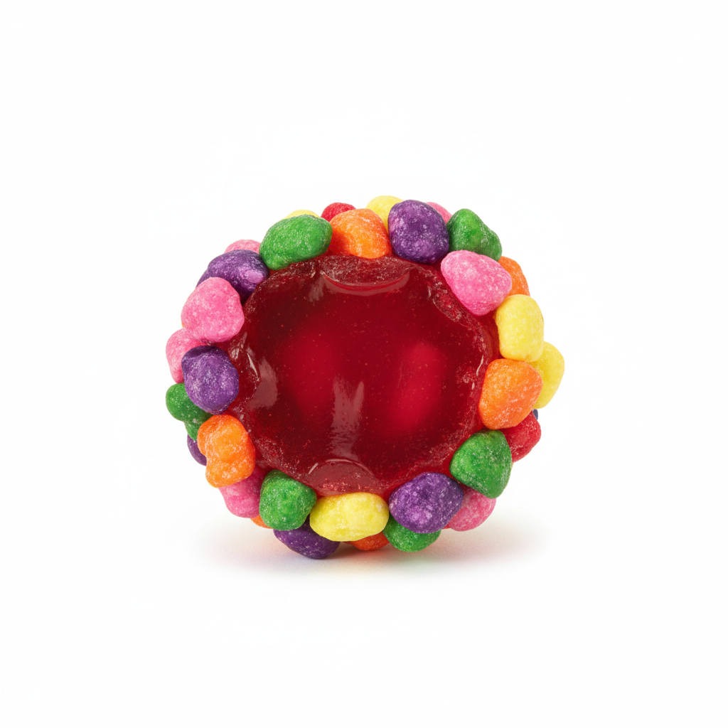 Nerds Rainbow Gummy Clusters - Tangy Crunchy Outside Sweet Gummy Inside