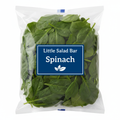 Little Salad Bar Flat Leaf Spinach 8 oz bag