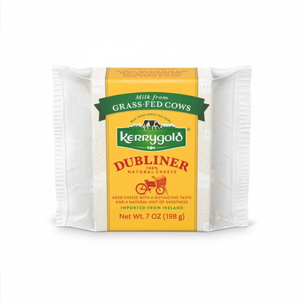 Kerrygold Dubliner Cheese - Front Packaging