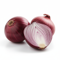 Fresh Red Onions Bag 2 lb whole and halved