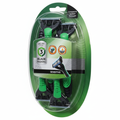 Lacura For Men Triple Blade Sensitive Disposable Razors 4-count green packaging studio shot