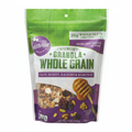 Millville Crunchy Granola Whole Grain Oats Honey Raisins and Almonds 14oz pouch front view