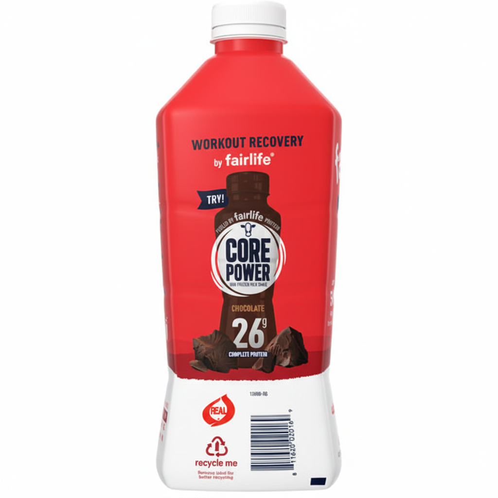 Fairlife Whole Ultra-Filtered Milk 52oz - Back View