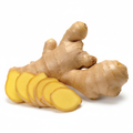 Fresh Ginger Root Package 8 oz whole and sliced