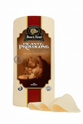 Boar's Head Picante Provolone Aged Natural Cheese log with slices