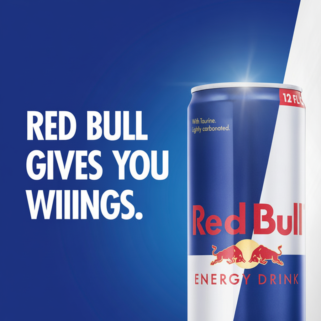 Red Bull Energy Drink - Gives You Wiiings