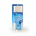 Welby Cotton Swabs 500-count light blue blister packaging studio shot