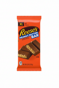 Reese's Peanut Butter Bar XL 12 pieces 4.25 oz 120g 160 calories per 3 pieces chocolate candy and peanut butter creme