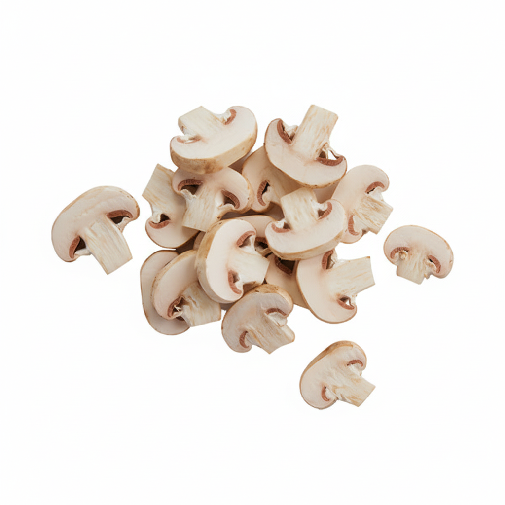 Fresh Sliced White Mushrooms Package 8 oz