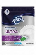 Power Force Dishwasher Triple Chamber Pacs Ultra Fresh Scent 18 Count Scrubs Dried Food Spot Free Grease Fighting