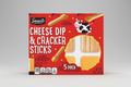 Savoritz Cheese Dip and Cracker Sticks 5-pack box front