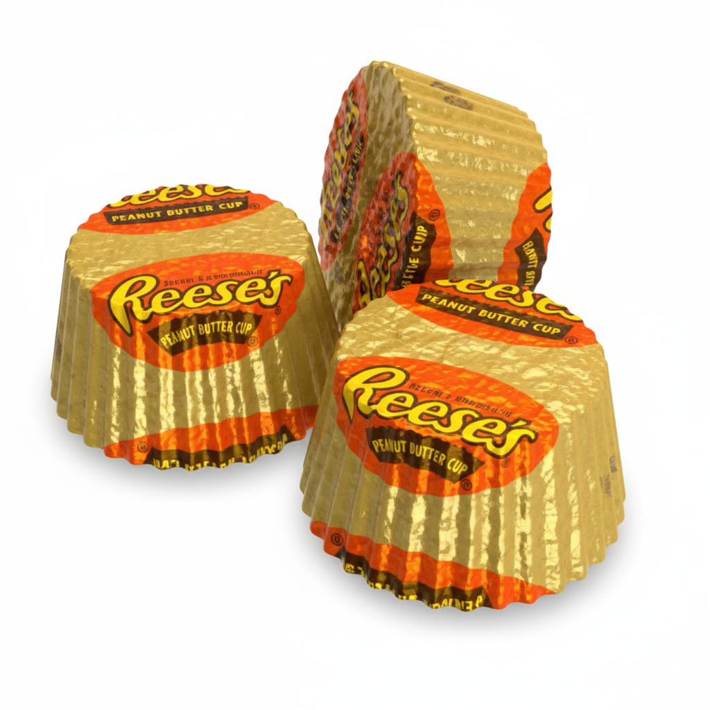Reese's Peanut Butter Cup Miniatures - Gold Foil Wrapped Minis