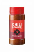 Stonemill Chili Powder 2.5 oz Clear Plastic Shaker Bottle Red Cap Bold Red Label ALDI Original