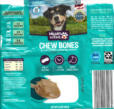 Heart to Tail Peanut Butter Chew Bone 2 count 5.6 oz