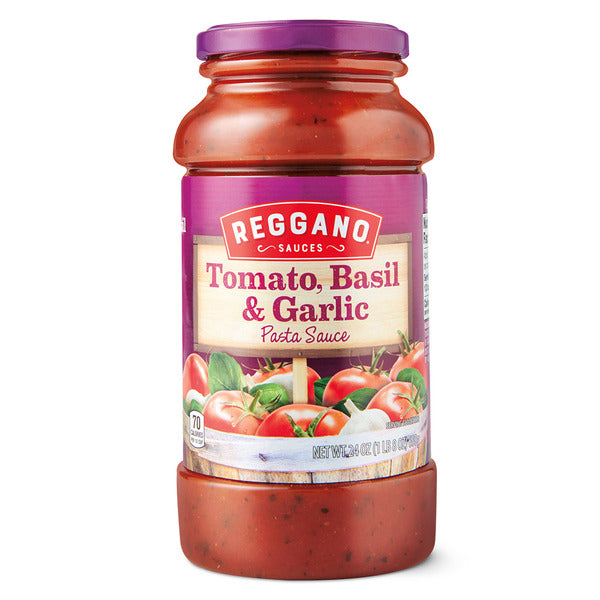 Reggano Tomato, Basil and Garlic Pasta Sauce 24 oz